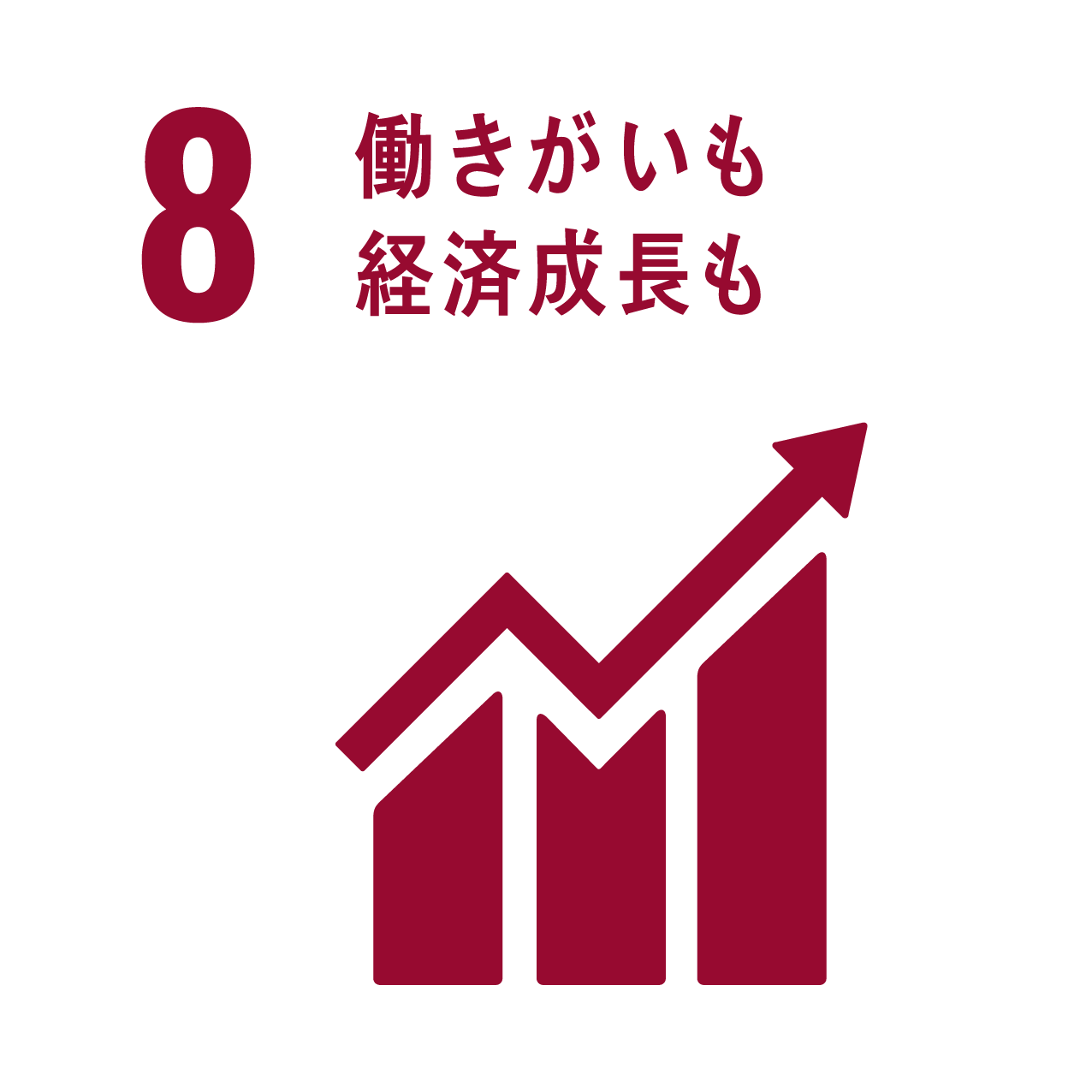 SDGs目標8 働きがいも経済成長も